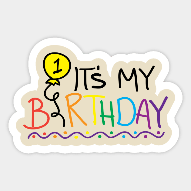 1st Birthday Sticker by Motivashion19